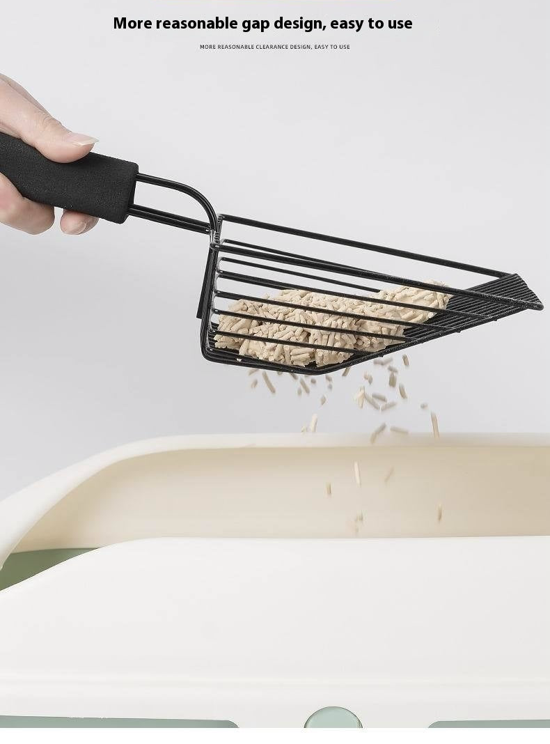 Metal Cat Litter Scoop Poop Cleaning Artifact