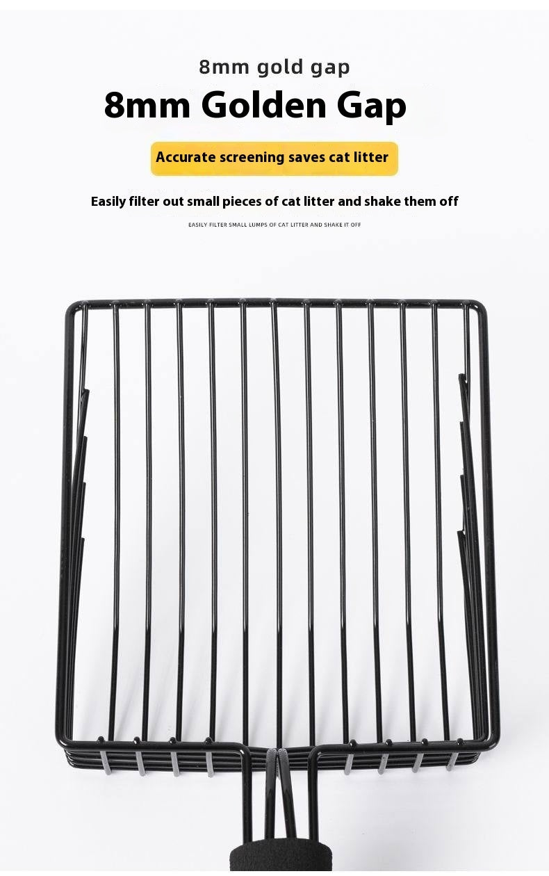 Metal Cat Litter Scoop Poop Cleaning Artifact