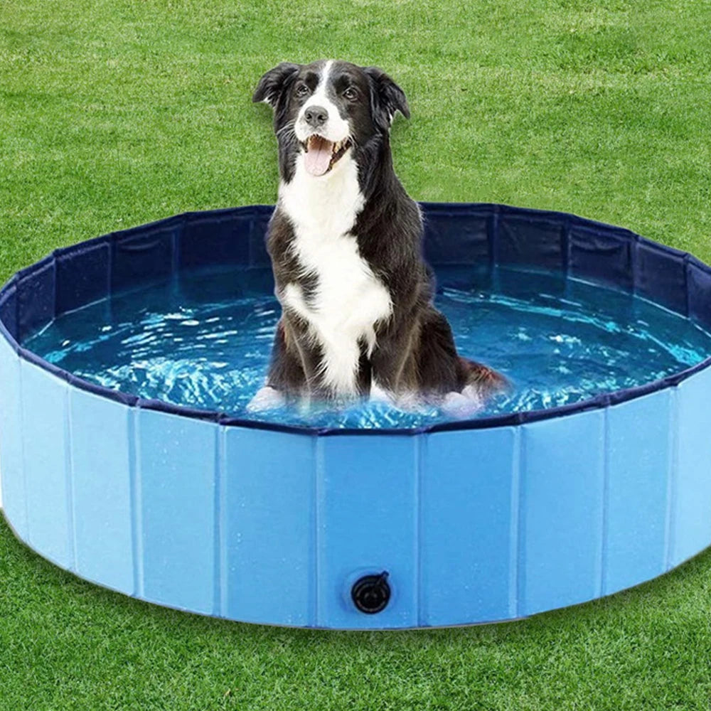 Dog Portable Swimming Pool and Bathtub for Large Dogs