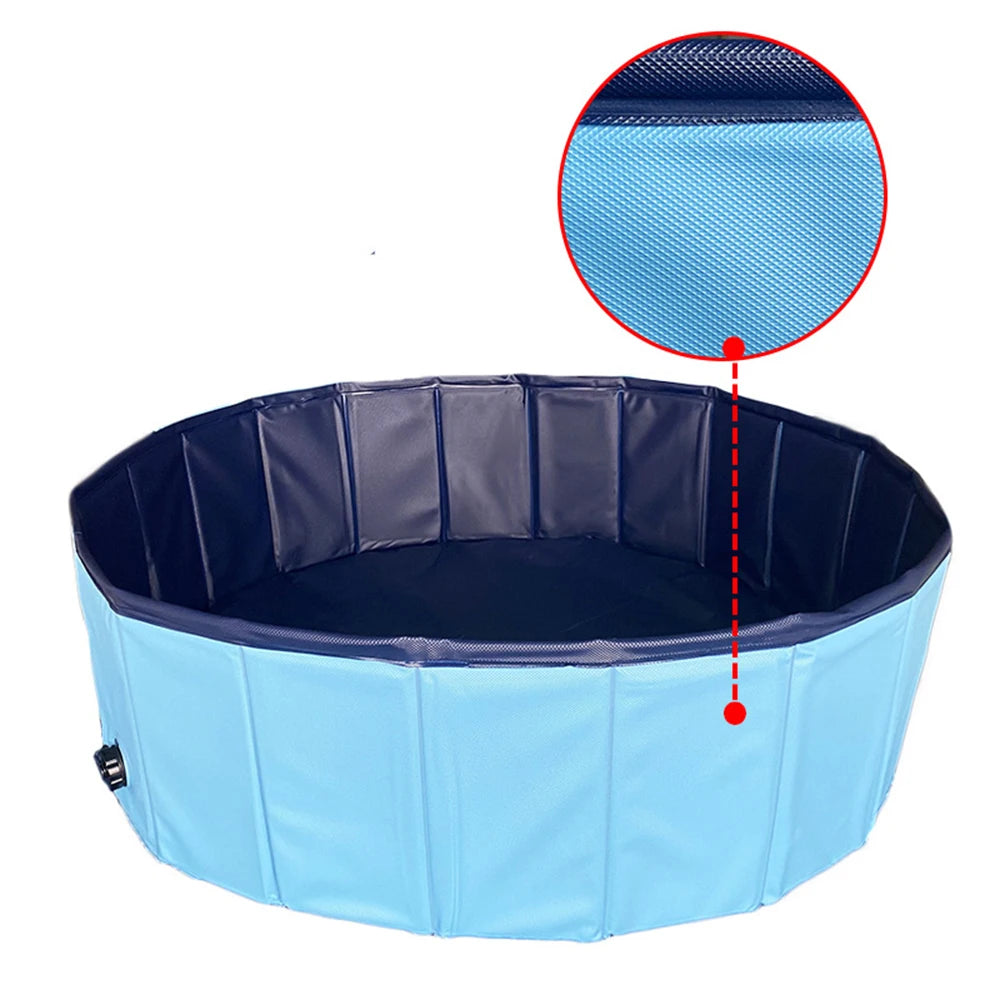 Dog Portable Swimming Pool and Bathtub for Large Dogs