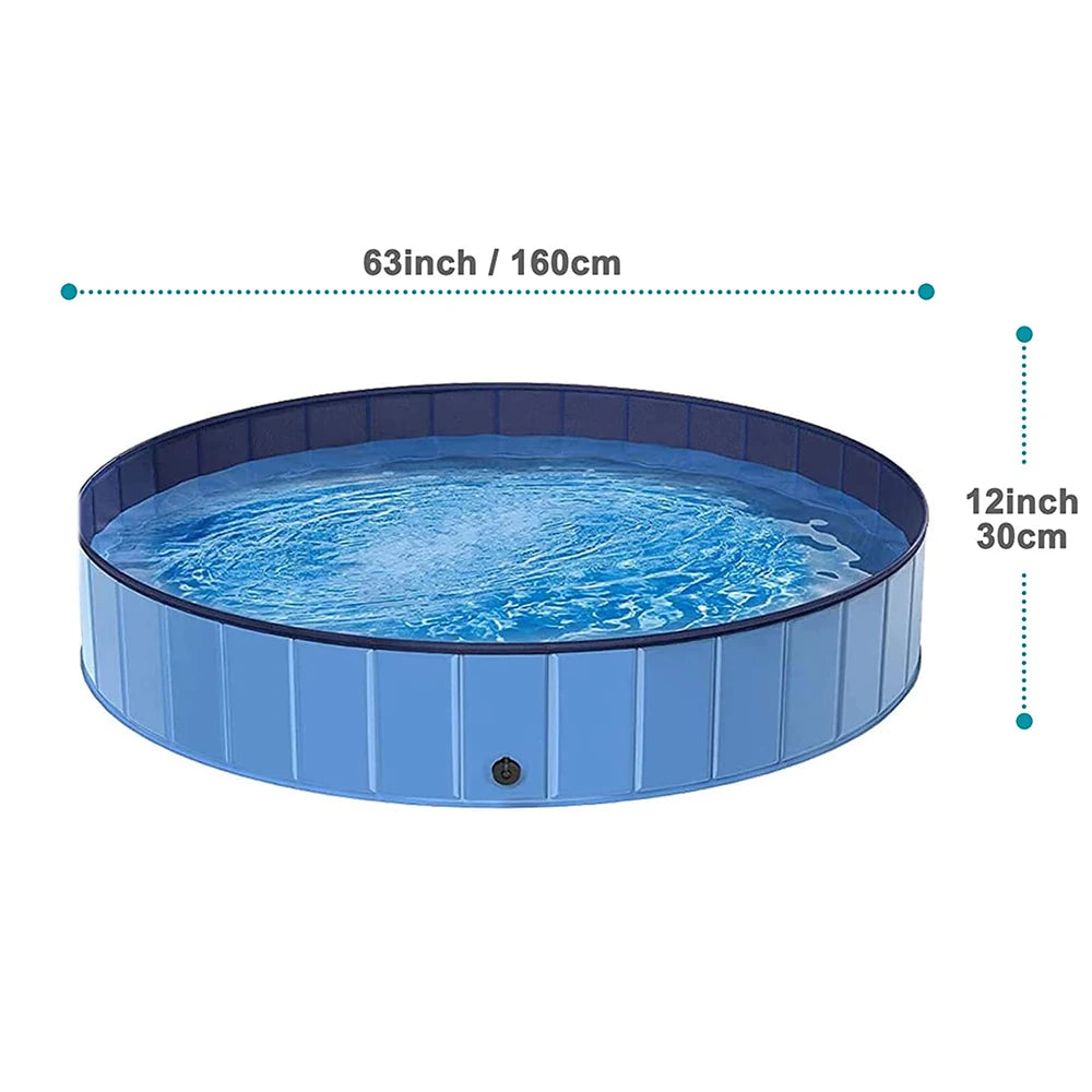 Dog Portable Swimming Pool and Bathtub for Large Dogs