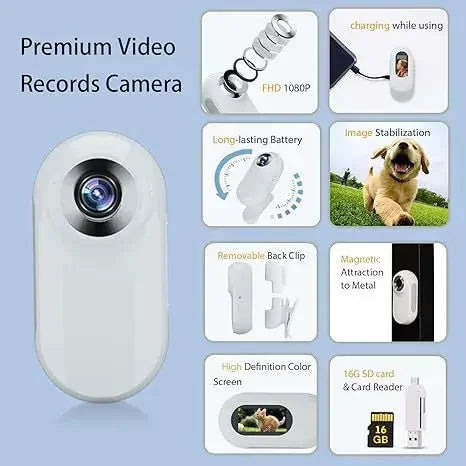 Cat Dog Collar Mini Outdoor Video Camera