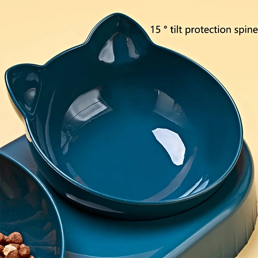 Pet Bowls With Water Feeder, 3 In 1 Ear Design