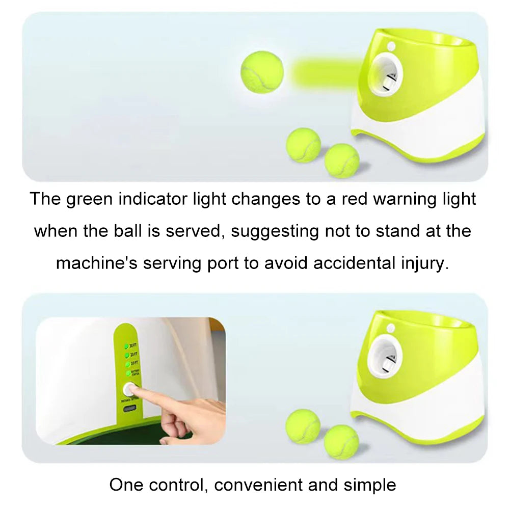 Dog Tennis Ball Automatic Rechargeable Launcher Toy