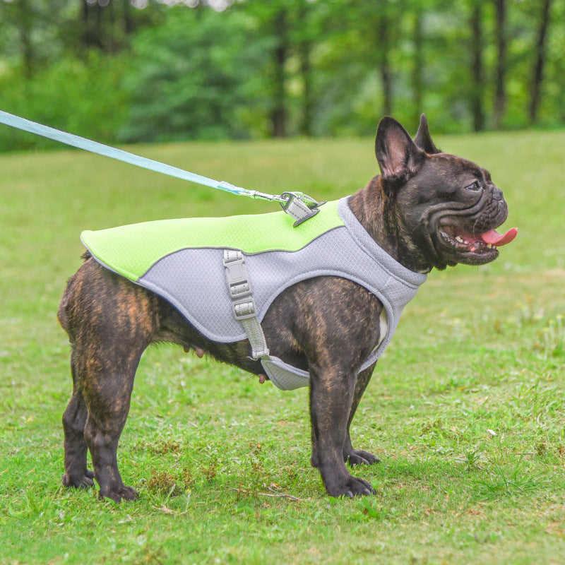 Summer Dog Cooling Vest Heat Resistant Breathable Sun-proof